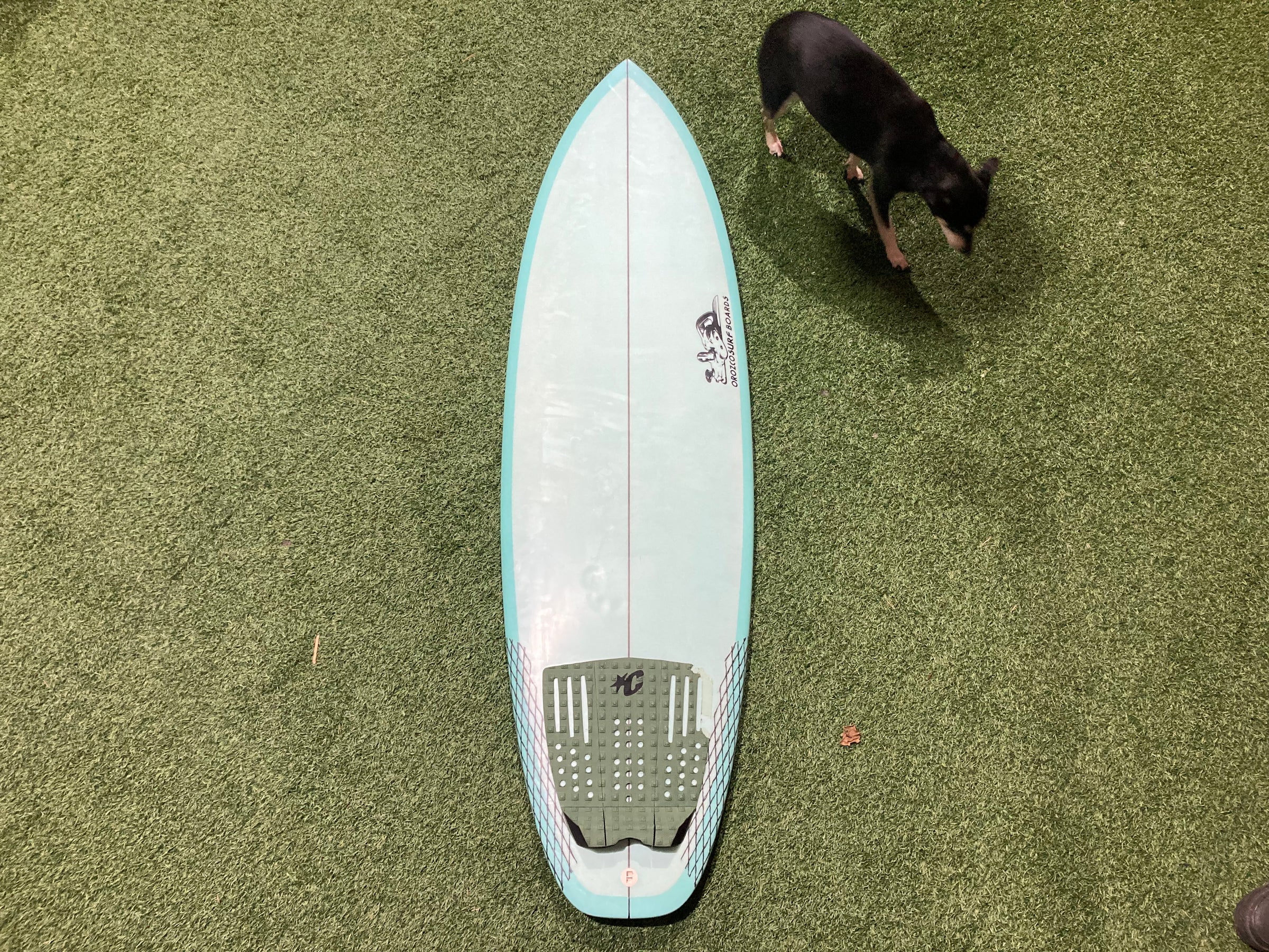 人気沸騰】 modern カリフォルニア産 5'5 surfboard fish サーフィン